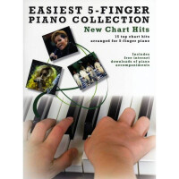 Песенный сборник Musicsales Easiest 5-finger Piano Collection Big Chart Hits