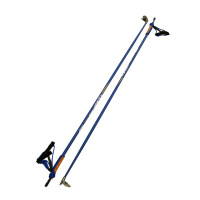 Лыжные палки STC 140 Cyber Blue деколь гибрид 60/40