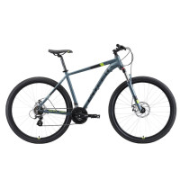Велосипед Stark 2019 Router 29.3 D серый/черный/зеленый
