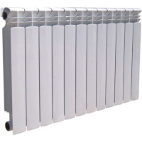 Радиатор отопления Almente AL 500/100 A11 серый квадрат 12 секций