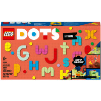 Конструктор Lego DOTs Большой набор бирок для сумок: буквы 41950