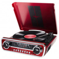 Виниловый проигрыватель Ion Mustang LP (IONMUST-R) красный