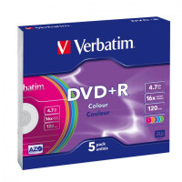Диск DVD+R Verbatim 4.7GB 43556