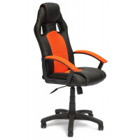 Кресло офисное TetChair Driver 36-6/07 черный/оранжевый