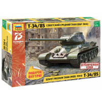 Сборная модель Zvezda Советский средний танк Т-34/85 (3687)
