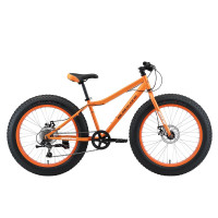 Велосипед Black One Monster 24 D (HD00000394) оранжевый/серы