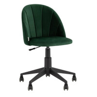 Компьютерное кресло Stool Group Логан велюр зеленый