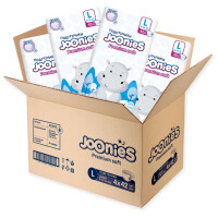 Подгузники Joonies Premium Soft L 42 шт. 4 упаковки