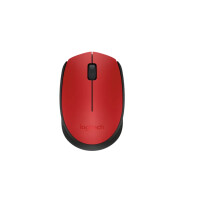Мышь Logitech M170 красный (910-004648)