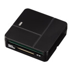 Устройство чтения карт памяти USB2.0 Hama H-94124 черный (00094124)