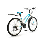 Велосипед Top Gear Style 26 ВН26431К белый/голубой