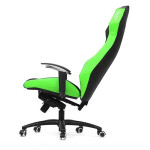 Кресло игровое WARP Ze WZ-2GNE черный/зеленый