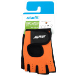Перчатки для фитнеса Starfit SU-107 оранжевый/черный L