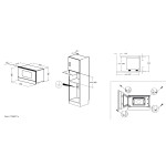 Встраиваемая микроволновая печь Kuppersberg RMW 393 B