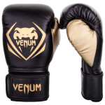 Перчатки боксерские Venum Contender 14 oz черный/золотой