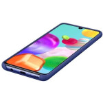 Чехол Samsung Galaxy A41 Silicone Cover синий (EF-PA415TLEGRU)