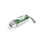 Флеш накопитель Verbatim 32GB Mini Graffiti Edition (49416) USB2.0 зеленый