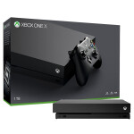 Игровая приставка Microsoft Xbox One X CYV-00011 черный