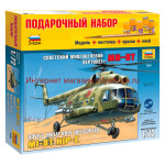 Сборная модель Zvezda Советский многоцелевой вертолет Ми-8Т (7230PN) 1:72