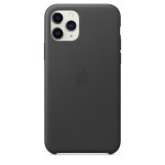 Чехол для Apple iPhone 11 Pro Leather Case Black MWYE2ZM/A