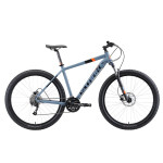 Велосипед Stark 2019 Funriser 29.4 HD серый/оранжевый 20