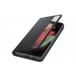 Чехол Samsung Galaxy S21 Ultra Smart Clear View Cover черный (EF-ZG998CBEGRU