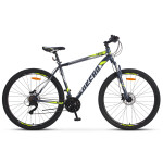 Велосипед Десна 2910 D V010 17,5 серый/салатовый 29 (LU0