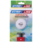 Мячи для настольного тенниса Start Line Club Select белый (6шт)