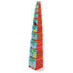 Кубики Scratch Europe Stacking Tower Animals of the world 6181034