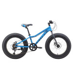 Велосипед Stark 2019 Rocket Fat 20.1 D голубой/черный/се