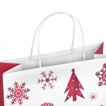 Комплект подарочных пакетов Золотая сказка Winter Kraft 10 штук 591960