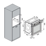 Встраиваемый электрический духовой шкаф Kuppersberg HF 608 W