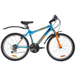 Велосипед Pioneer Captain 17" синий/оранжевый/черный
