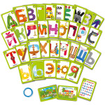 Набор Vladi Toys Карточки на кольце Алфавит VT5000-01