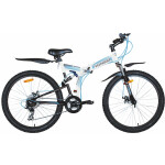 Велосипед Pioneer Odyssey 17" белый/синий/черный