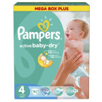 Подгузники Pampers Active Baby-Dry 7-14 кг 162 шт