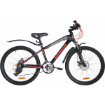 Велосипед Pioneer Samurai 14" черный/серый/красный