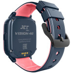 Умные часы JET Kid Vision 4G pink/grey