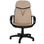 Компьютерное кресло Office-Lab КР56 (ЭКО2/ЭКО1) слоновая кость/черный