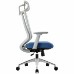 Офисное кресло Chairman CH580 серо-голубоее