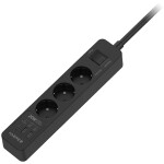 Сетевой фильтр Harper UCH-440 Black PD3.0