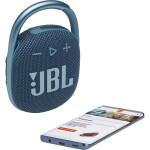 Портативная акустика JBL Clip 4 синий (JBLCLIP4BLU)