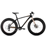 Велосипед Forward Bizon 26 FatBike (2018-2019) 18' черный/