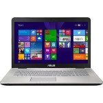 Ноутбук Asus N751JK-T4209H 17.3 Grey (90NB06K2-M02250