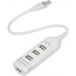 Разветвитель USB 2.0 Hama 4 порта белый (00039788)