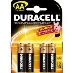 Батарейки Duracell MN1500/LR6 BP4