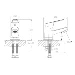 Смеситель для раковины Rush Crete CR3535-11