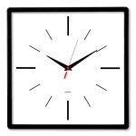 Часы настенные Бюрократ WallC-S61P черный