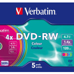 Диск DVD-RW Verbatim 4.7GB 43563