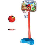 Баскетбольная стойка Angry Birds с кольцом 140 см + мяч + насос Т56282